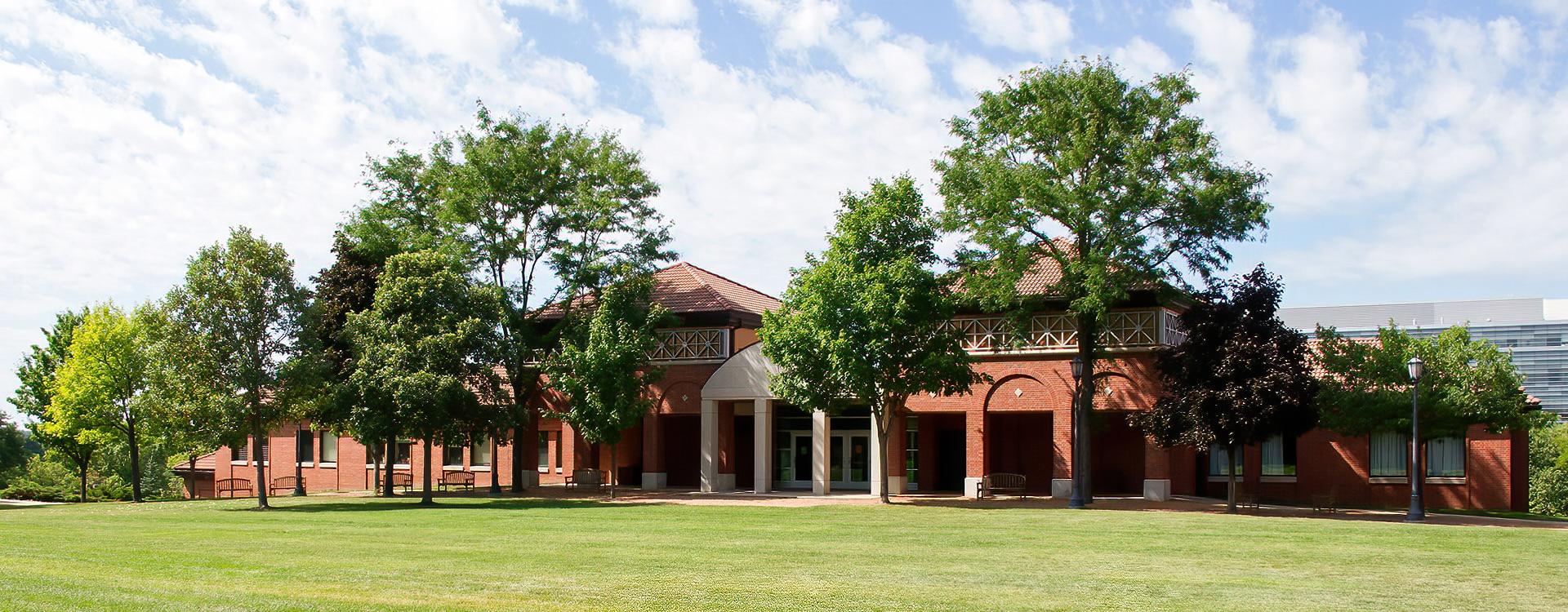 Exterior of Center for Arts